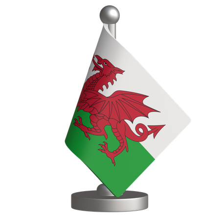 Wales  3D Icon