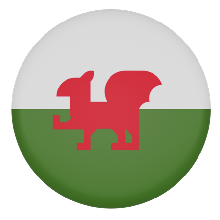 Wales  3D Icon