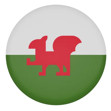 Wales  3D Icon