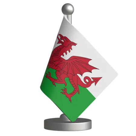 Wales  3D Icon