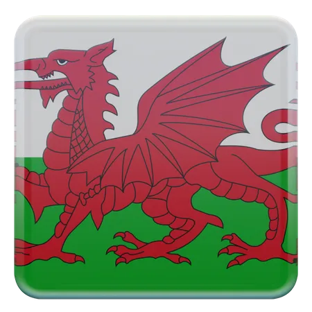 Wales Flag  3D Flag