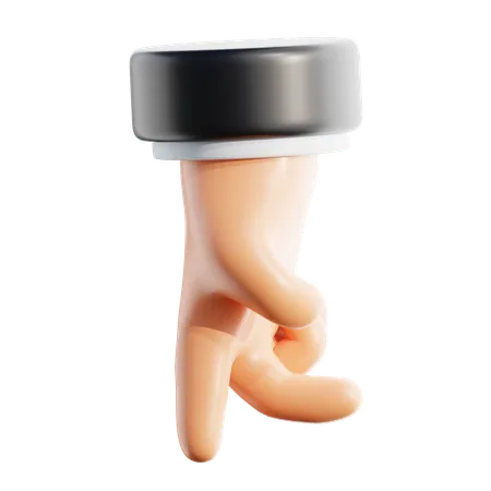 Walk Hand Hand Gestures  3D Icon