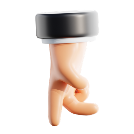 Walk Hand Hand Gestures  3D Icon