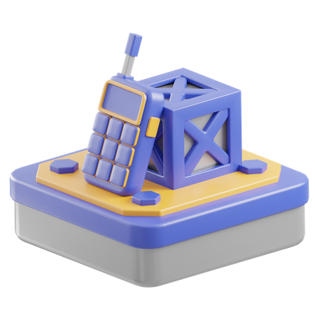 トランシーバー  3D Icon