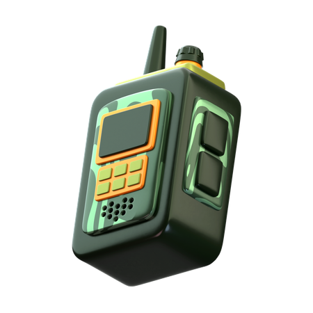 Walkie-Talkies  3D Icon