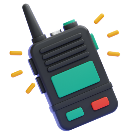 Walkie-Talkies  3D Icon