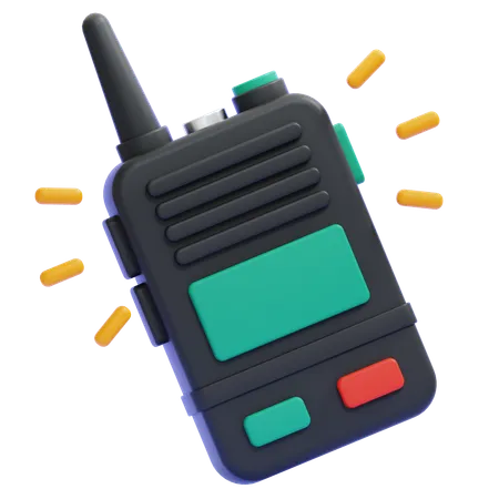 Walkie-Talkies  3D Icon