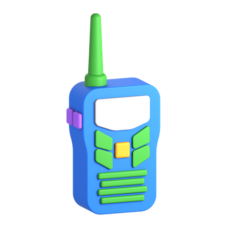 Walkie-Talkies  3D Icon