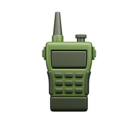 Walkie-Talkies  3D Icon