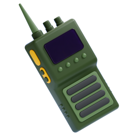 Walkie-Talkies  3D Icon
