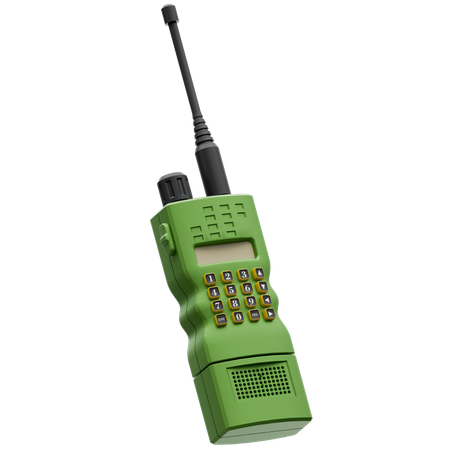 Walkie Talkie  3D Icon