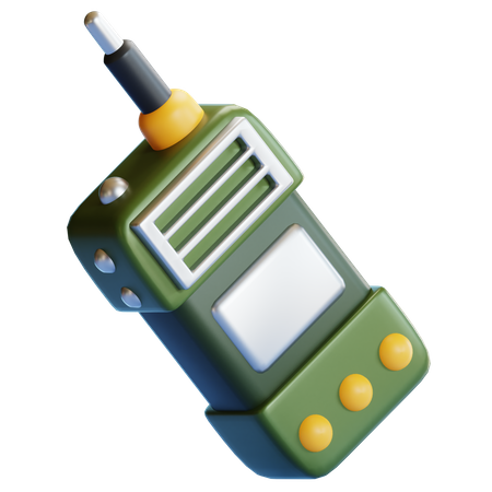 WALKIE TALKIE  3D Icon