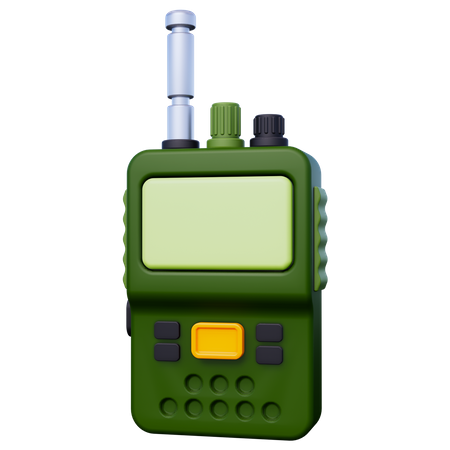 Walkie Talkie  3D Icon