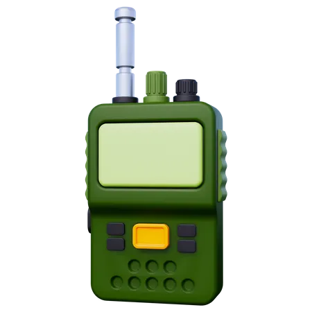 Walkie Talkie  3D Icon