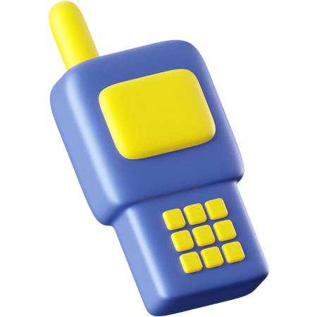 Walkie Talkie  3D Icon