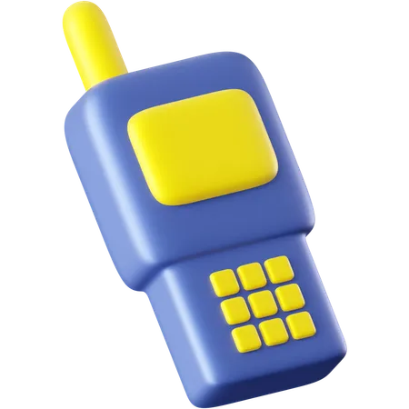 Walkie Talkie  3D Icon