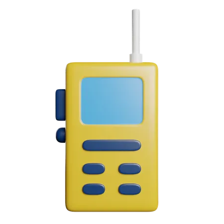 Walkie Talkie  3D Icon