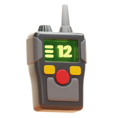 WALKIE TALKIE  3D Icon