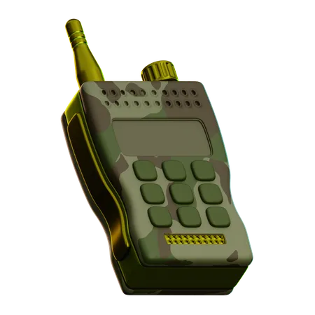 Walkie Talkie  3D Icon