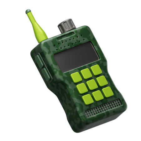 Walkie Talkie  3D Icon