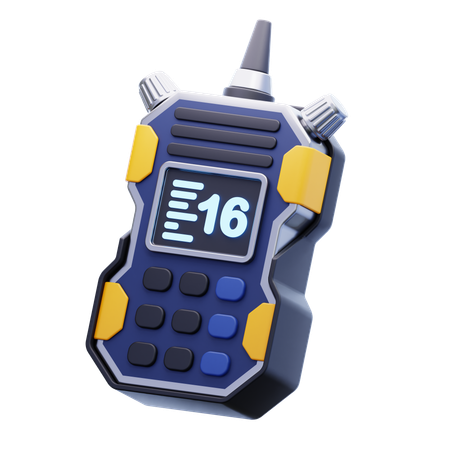 WALKIE TALKIE  3D Icon