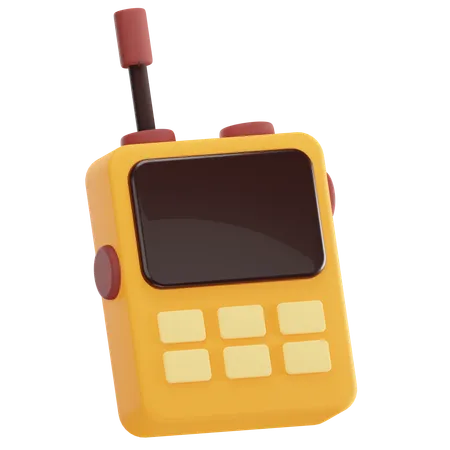 Walkie Talkie  3D Icon