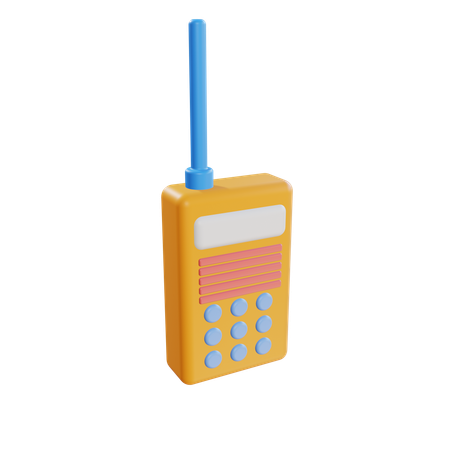 Walkie Talkie  3D Icon