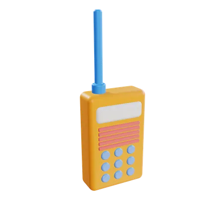 Walkie Talkie  3D Icon