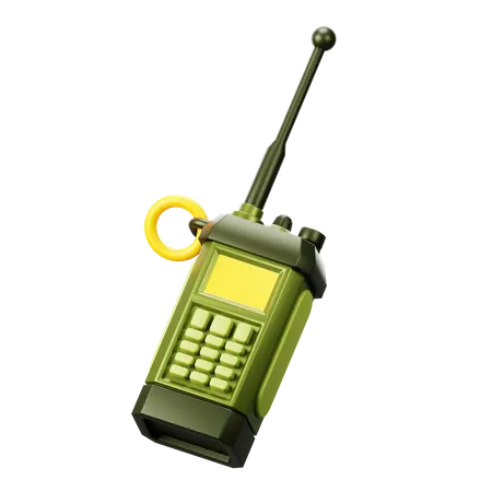 Walkie Talkie  3D Icon