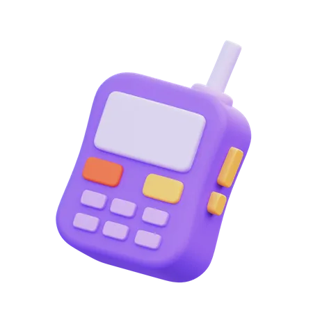 Walkie Talkie  3D Icon