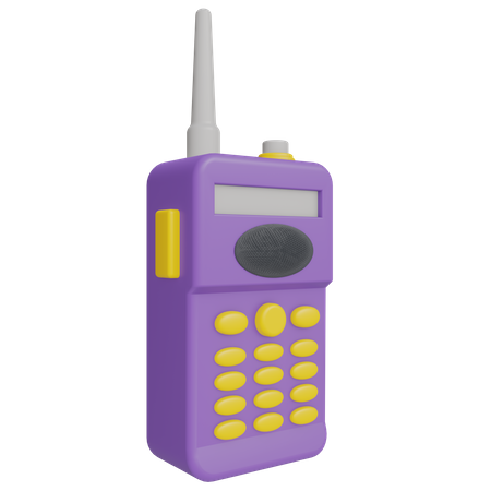 Walkie Talkie  3D Icon