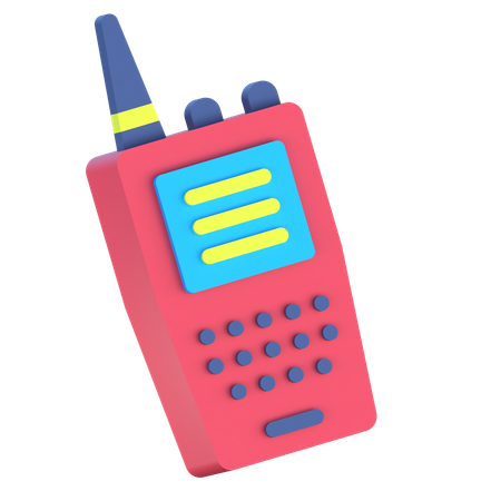 Walkie Talkie  3D Icon