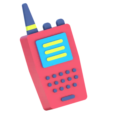 Walkie Talkie  3D Icon