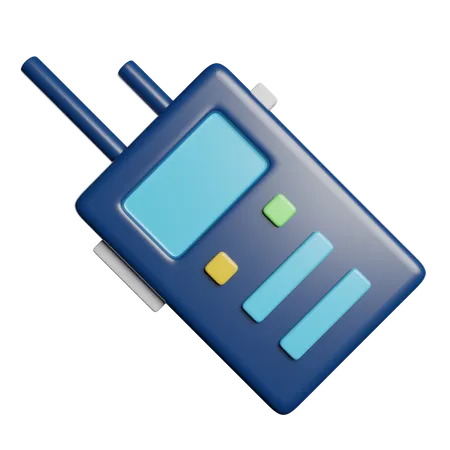 Walkie Talkie  3D Icon