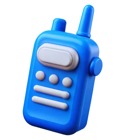 Walkie-Talkie  3D Icon