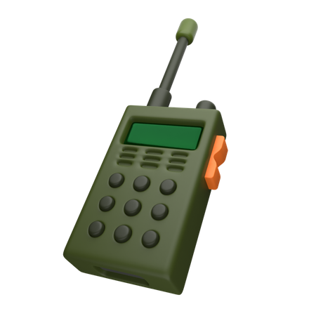 Walkie Talkie  3D Icon