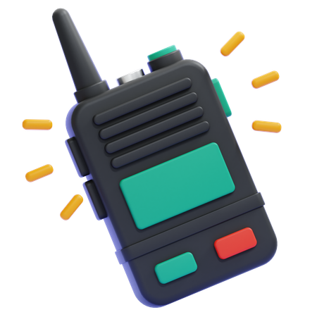 Walkie Talkie  3D Icon