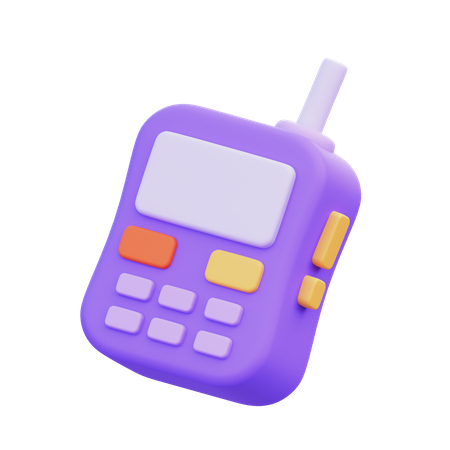Walkie Talkie  3D Icon