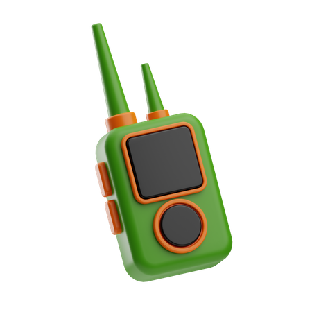 Walkie-talkie militar  3D Icon