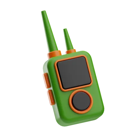 Walkie-talkie militar  3D Icon