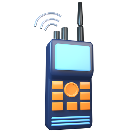 Walkie-Talkies  3D Icon