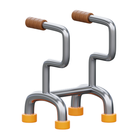 Walking Aid  3D Icon