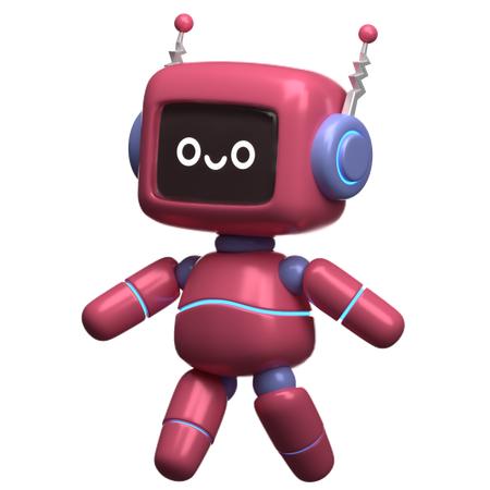 Walking Robot  3D Icon