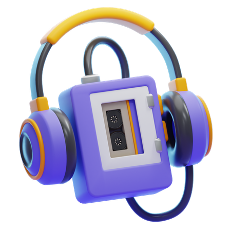 WALKMAN  3D Icon