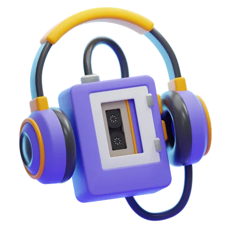 WALKMAN  3D Icon