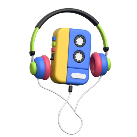Walkman  3D Icon