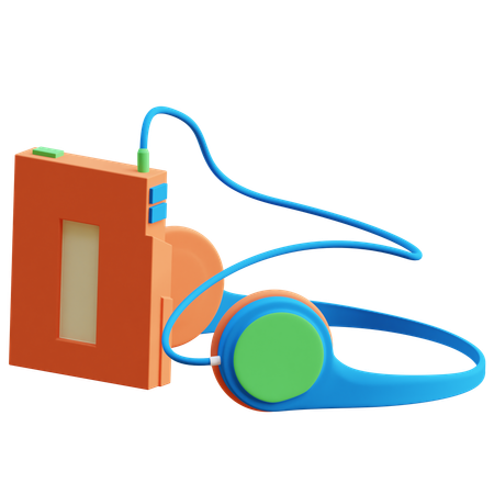 Walkman  3D Icon