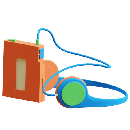 Walkman  3D Icon