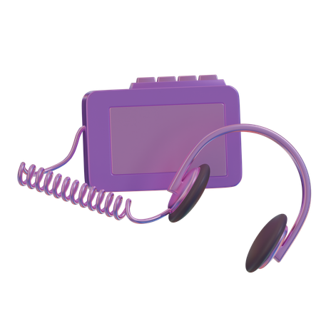 Walkman  3D Icon