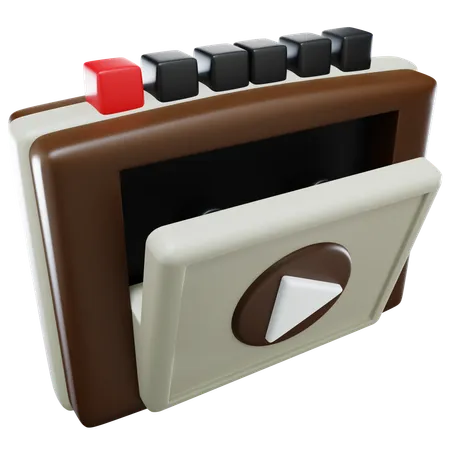 Walkman  3D Icon